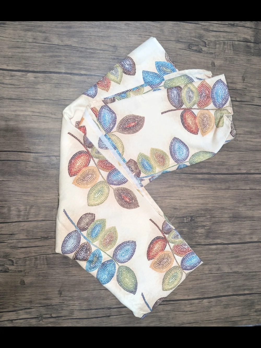 Croscill Fabric Shower Curtain Mosaic Leaves 70